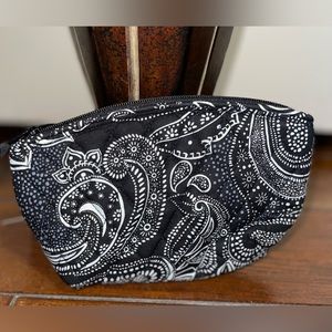 Vera Bradley Stellar Paisley Compact Travel Cosmetic Case